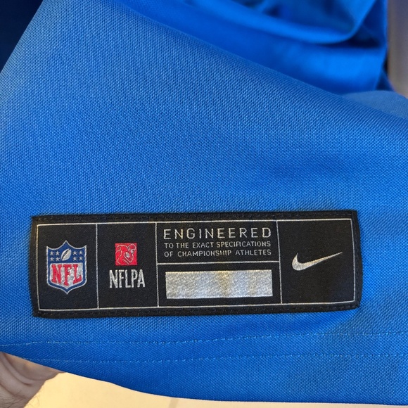 New mens 2XL authentic Nike Detroit Lions Amon Ra St Brown football jersey - Picture 5 of 8